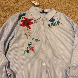 Express embroidered shirt